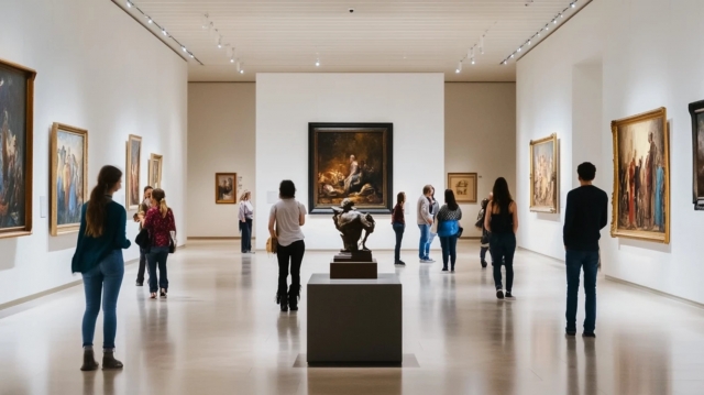 美術展の案内Webページ